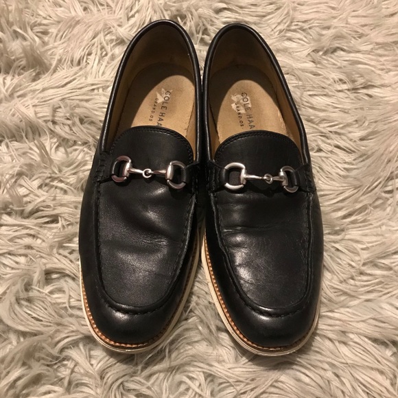 Cole Haan dress slip on loafer boat shoes 9.5 - Picture 4 of 8
